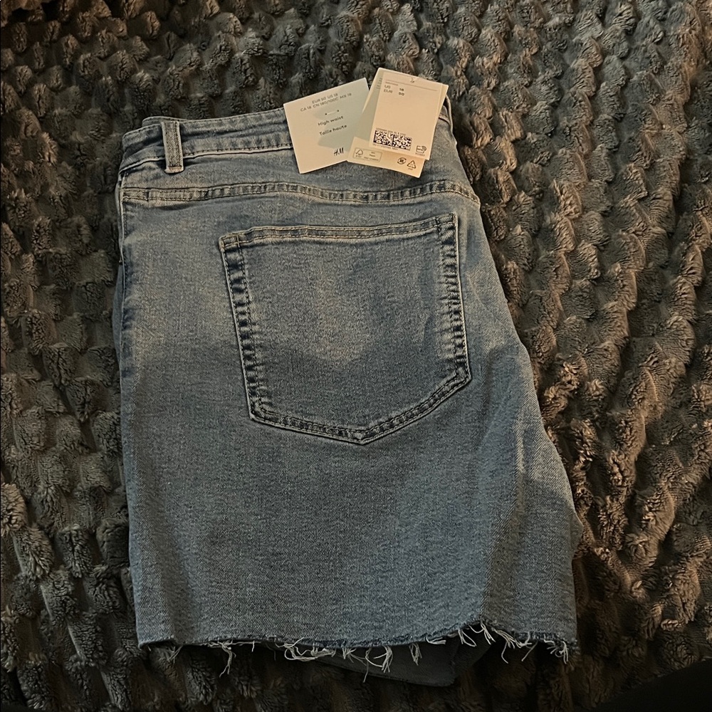 H&M Light Blue Denim Shorts